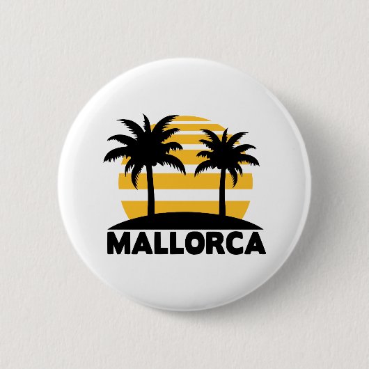Mallorca Ronde Button 5,7 Cm (Voorkant)
