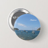 Mallorca Ronde Button 5,7 Cm (Voorkant /achterkant)