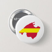 Mallorca Ronde Button 5,7 Cm (Voorkant /achterkant)