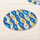 Mallorca Ronde Kartonnen Onderzetter (Gebogen)