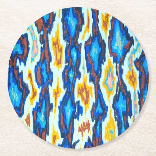 Mallorca Ronde Kartonnen Onderzetter (Voorkant)