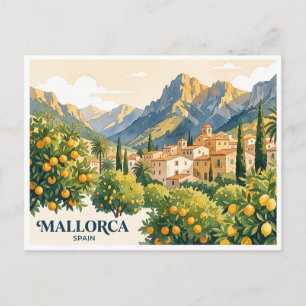 Mallorca Sóller Spanje Briefkaart