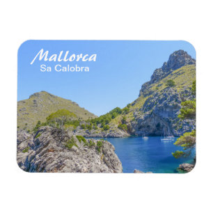 Mallorca Spain Sa Calobra Bay Travel Souvenir Magneet