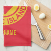 MALLORCA Spanje aangepaste monogram handdoeken (Quarter Fold)