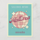 Mallorca Spanje España retro  Briefkaart (Voorkant)
