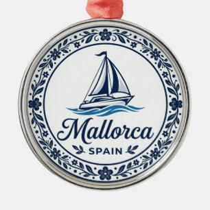 Mallorca Spanje Metalen Ornament