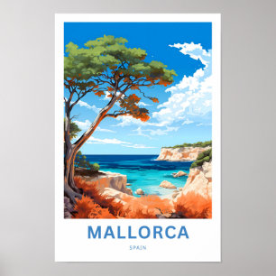 Mallorca Spanje Reisprint Poster