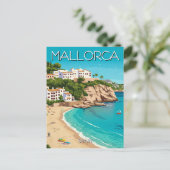 Mallorca Spanje Reizen Briefkaart (Staand voorkant)