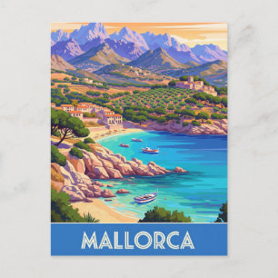 Mallorca Spanje Reizen Briefkaart