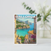 Mallorca Spanje Reizen Briefkaart (Staand voorkant)