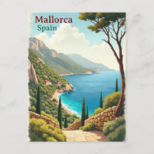 Mallorca Spanje Reizen Kunst Vintage