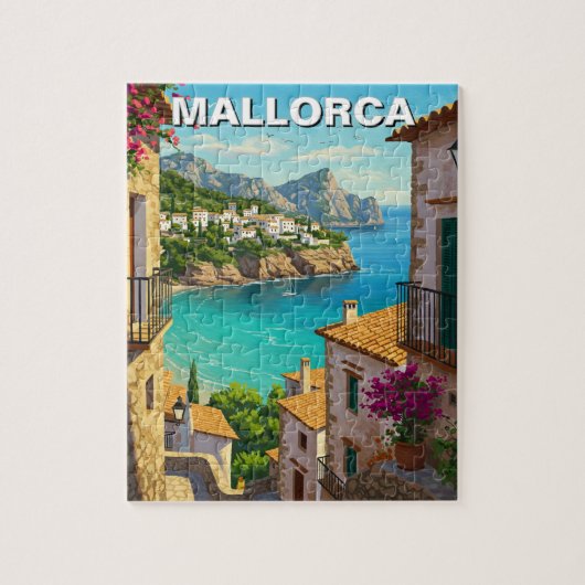 Mallorca Spanje Reizen Legpuzzel (Verticaal)