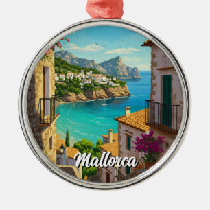 Mallorca Spanje Reizen Metalen Ornament
