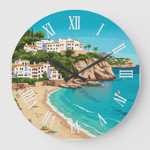 Mallorca Spanje Reizen Vintage Grote Klok