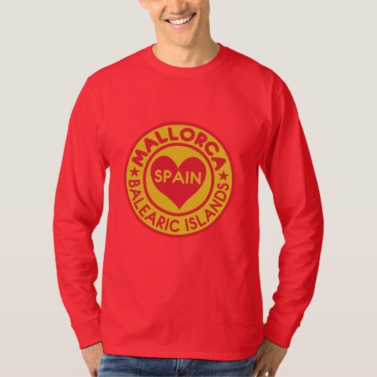 Mallorca Spanje shirten en jassen T-shirt (Voorkant)