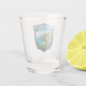 Mallorca Spanje Shot Glas (Achterkant)
