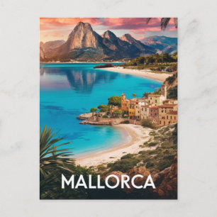 Mallorca, Spanje Strandreizen Briefkaart
