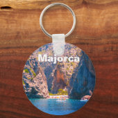 Mallorca, Spanje Torrent de Pareis Travel Souvenir Sleutelhanger (Voorkant)