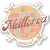 Mallorca Spanje vakantie partij decoratie Sticker (Voorkant)
