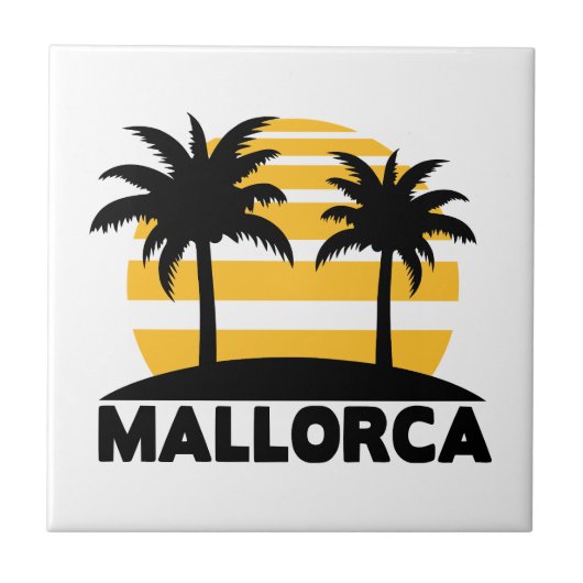 Mallorca Tegeltje (Voorkant)