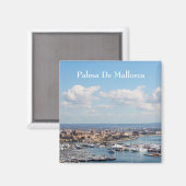 Mallorca zeegezicht magneet (Voorkant / Achterkant)