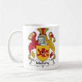 Mallory Family Crest Koffiemok (Links)
