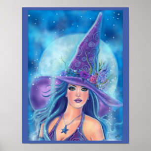 Mallory Halloween hekkunst van Renee Lavoie Poster