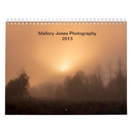 Mallory Jones Fotografie 2013 Kalender (Hoes)