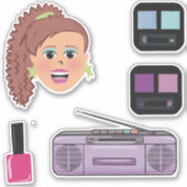 Mallrat Sticker Pack (Voorkant)