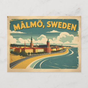 Malmö Zweden de Moderne Kustjuweel Briefkaart