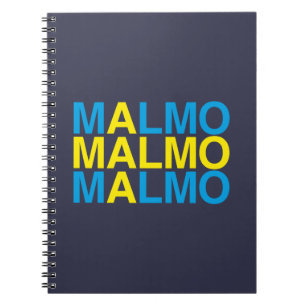 MALMO Zweedse vlag Notitieboek