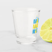 MALMO Zweedse vlag Shot Glas (Links)