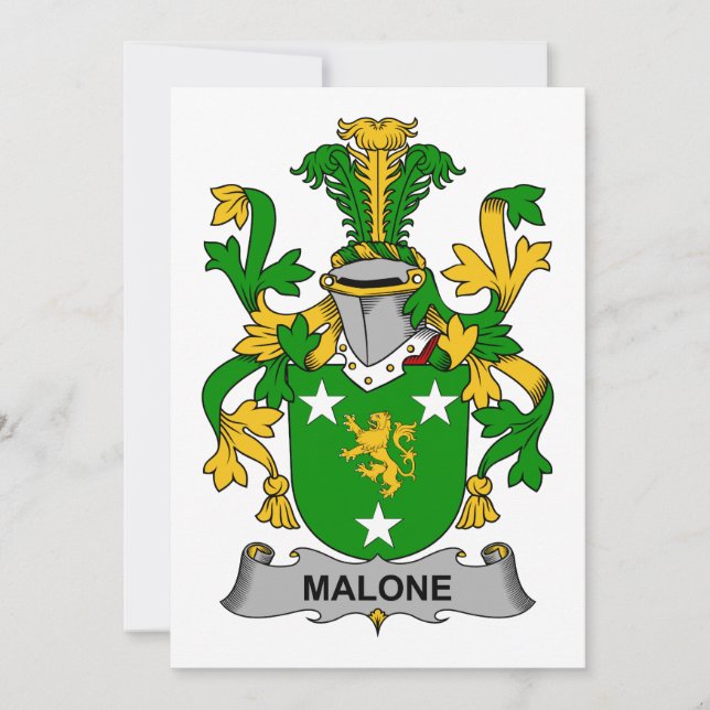 Malone Family Crest (Voorkant)