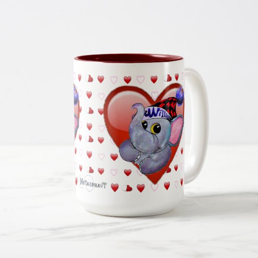 Malphanumérique Valentine Mug (Devant droit)