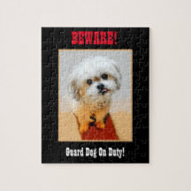 Malshi Grappige Waakhond Legpuzzel