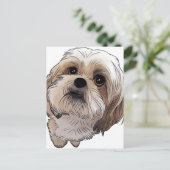 Malshi Mal-shi Briefkaart (Staand voorkant)