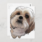 Malshi Mal-shi Briefkaart (Voorkant / Achterkant)