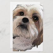 Malshi Mal-shi Briefpapier (Voorkant / Achterkant)