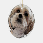 Malshi Mal-shi Keramisch Ornament (Rechts)