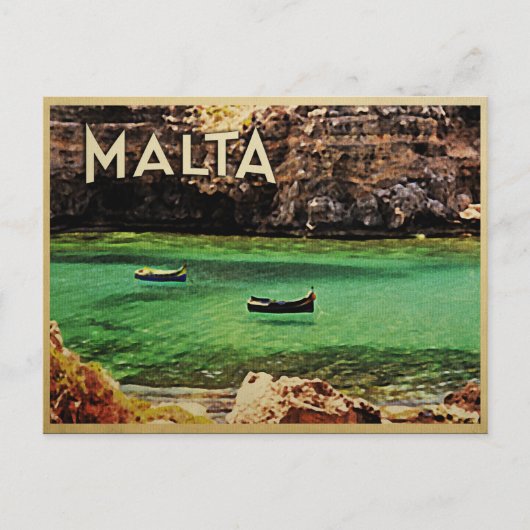 Malta  briefkaart (Voorkant)