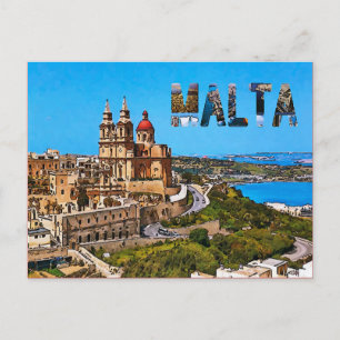 MALTA-Briefkaarten 1 Briefkaart
