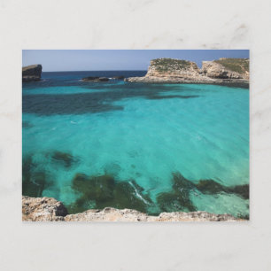 Malta, Comino en de blauwe lagune Briefkaart