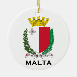 MALTA - embleem/wapen/symbool/vlag Keramisch Ornament