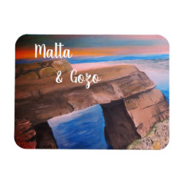 Malta en Gozo souvenir Flexible Photo Magnet Magneet