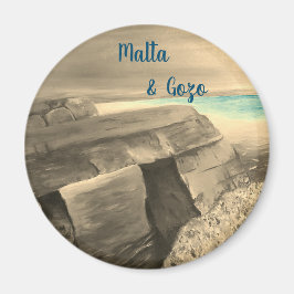 Malta en Gozo souvenir Magnet Magneet