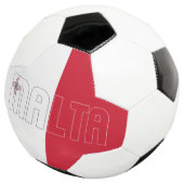Malta Flag Bicolor Patriotic  Voetbal (Drie kwart)