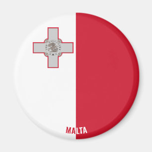 Malta Flag Charming Patriotic Magneet