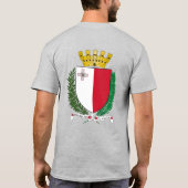 Malta Flag Independence Celebration T-shirt (Achterkant)
