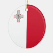 Malta Flag Ornament (Links)