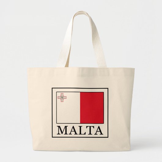 Malta Grote Tote Bag (Voorkant)